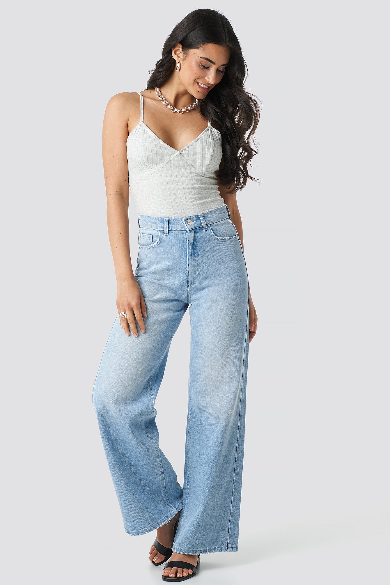 light blue flare jeans womens