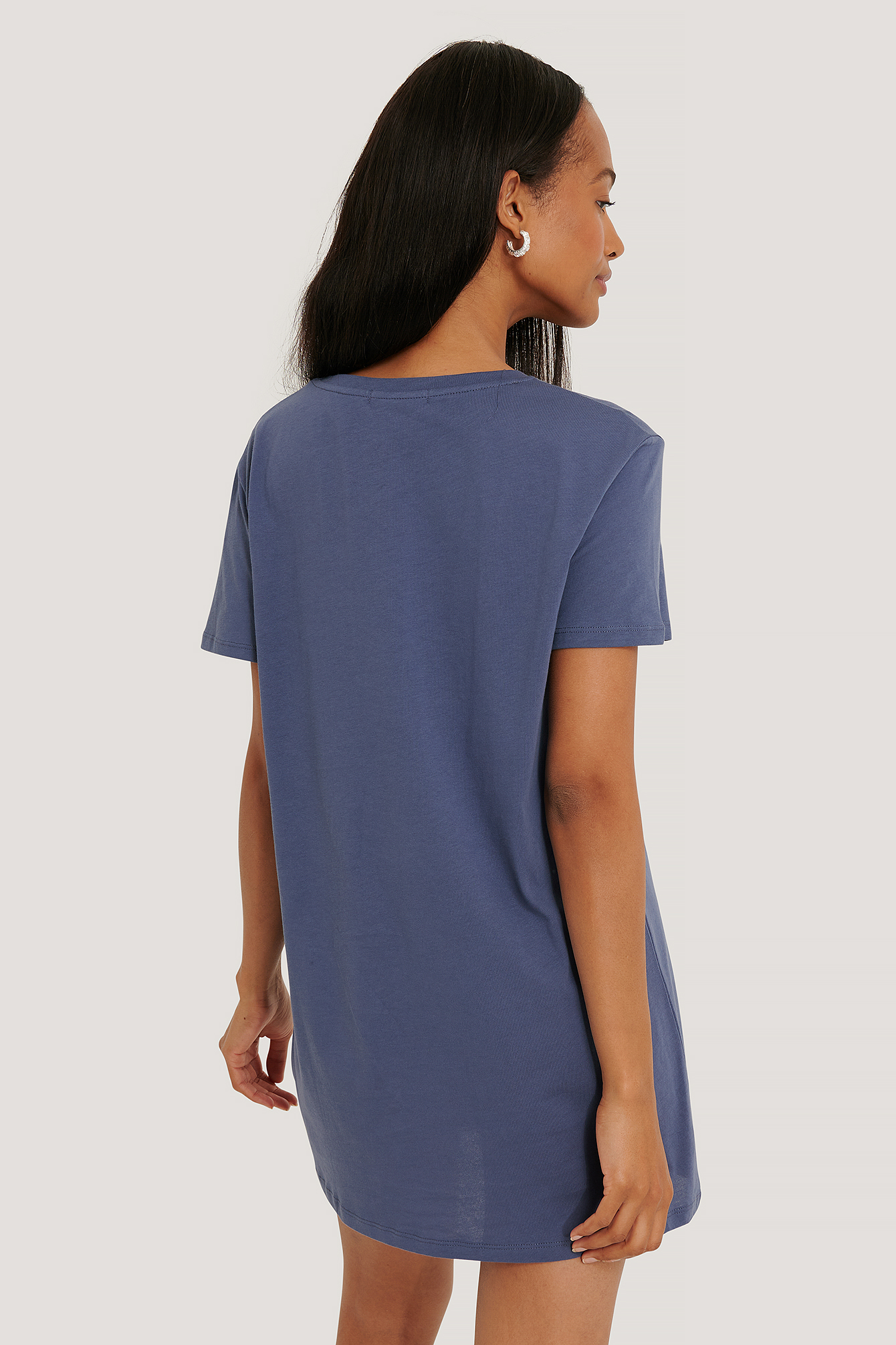 robe t shirt bleu